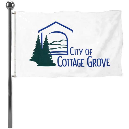 Fyon Cottage Grove, Oregon flag Banner