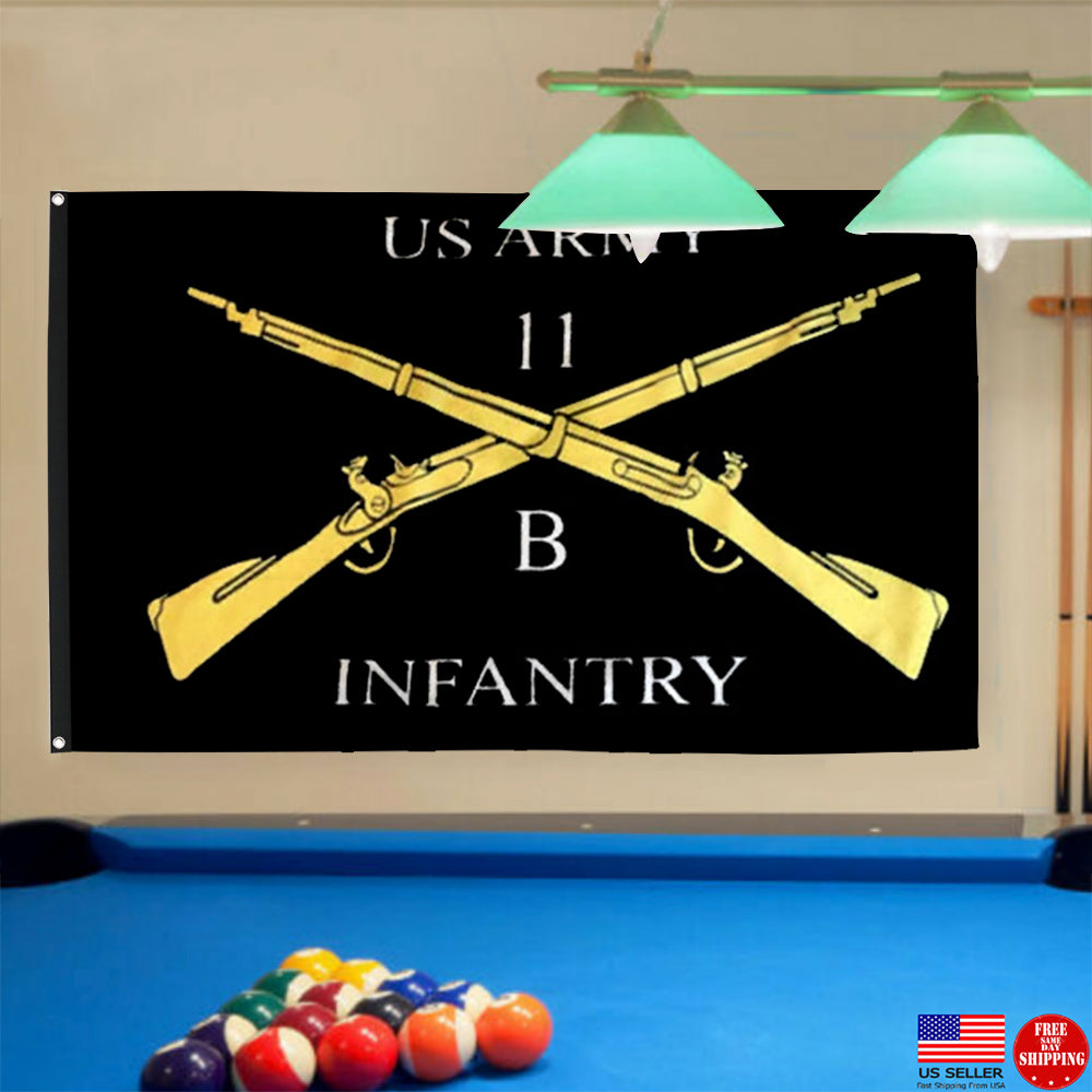 Fyon Cross Rifle Infantry Flag Indoor and outdoor banner