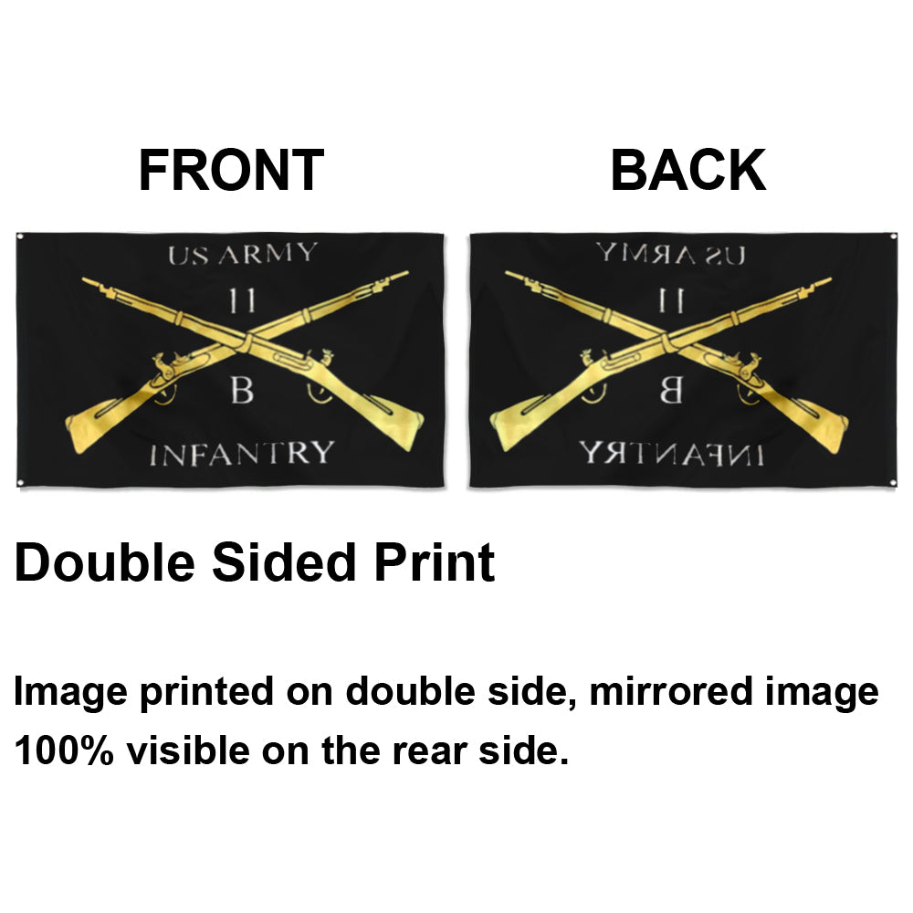 Fyon Cross Rifle Infantry Flag Indoor and outdoor banner