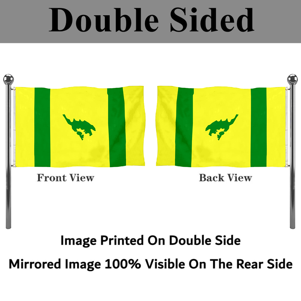Fyon Culebra, Puerto Rico flag banner