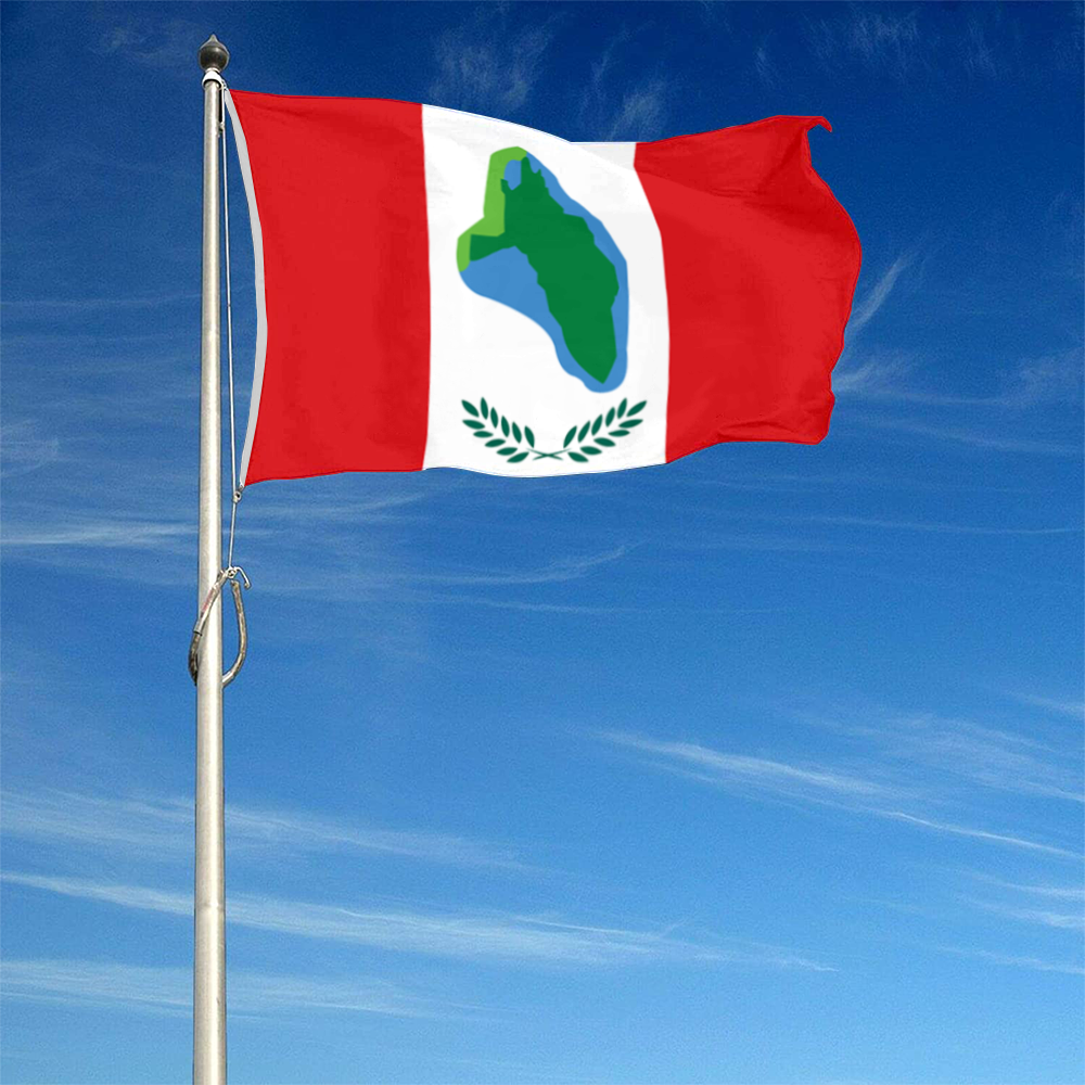 Fyon Cumberlan Head, New York flag banner
