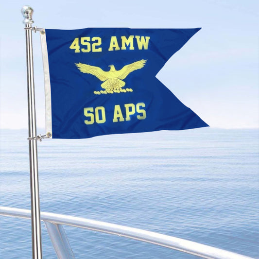 Fyon Custom 50th APS Flags & Guidons Aerial Port Squadron USAF Flag Banner