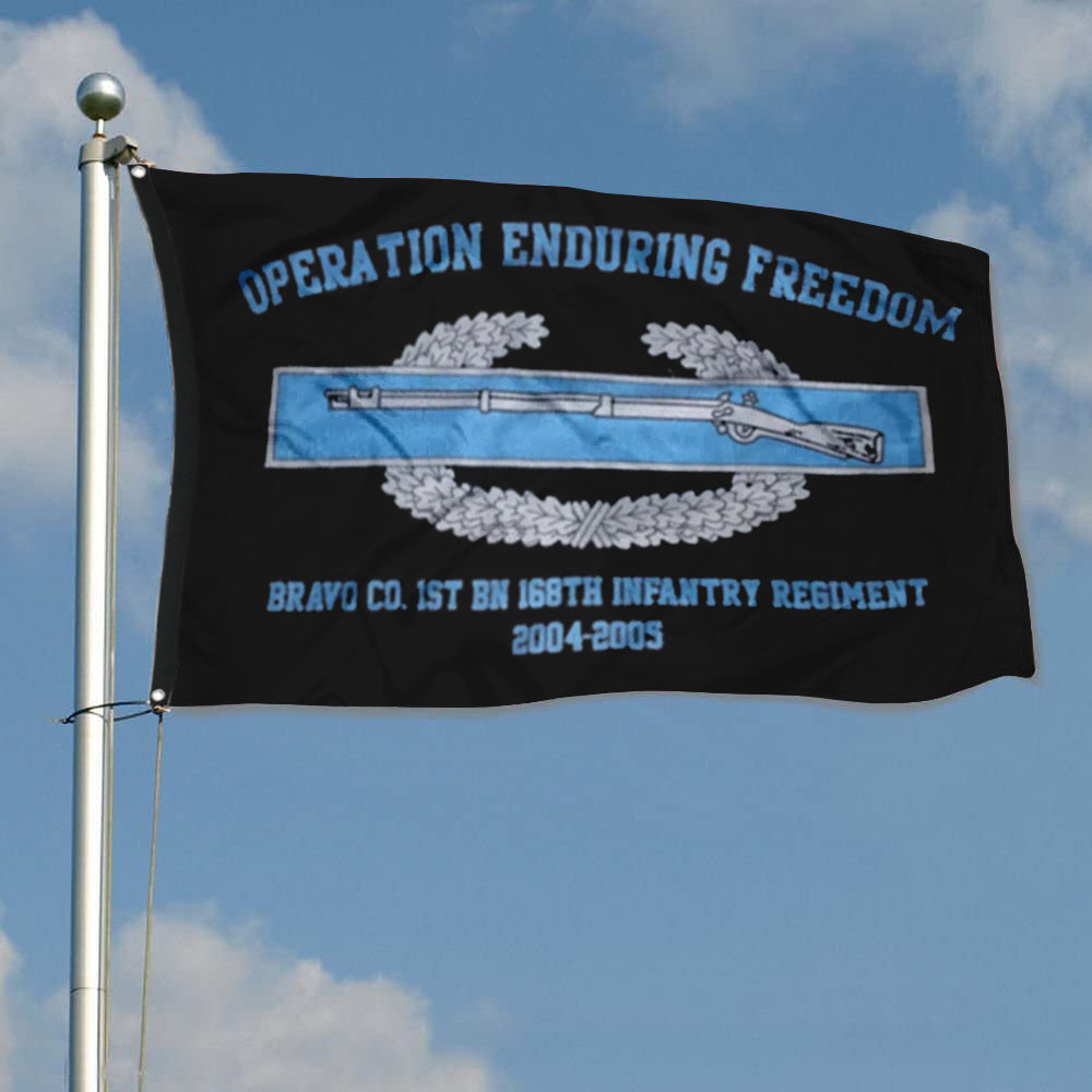 Fyon Custom Combat Infantry Badge Flag Indoor and outdoor banner