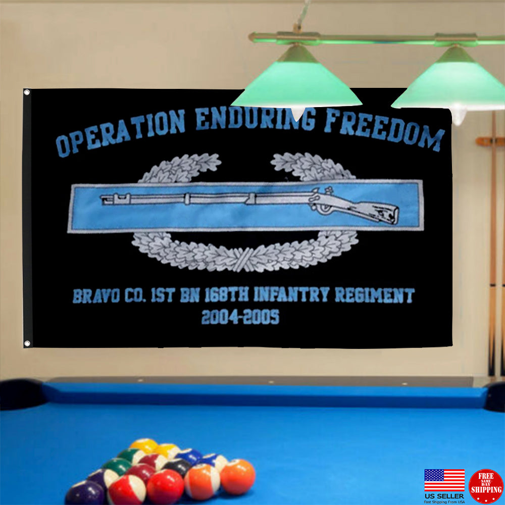 Fyon Custom Combat Infantry Badge Flag Indoor and outdoor banner