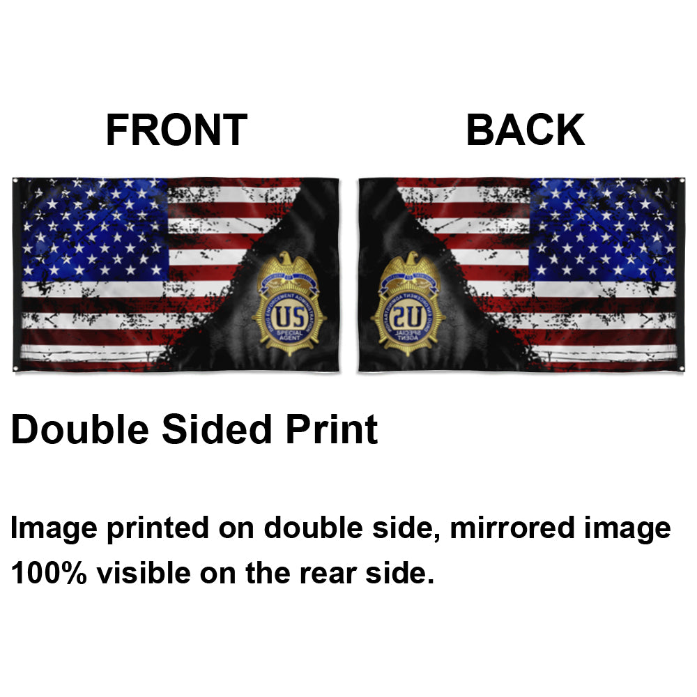 Fyon DEA STARS & STRIPES OUTDOOR FLAG Indoor and outdoor banner