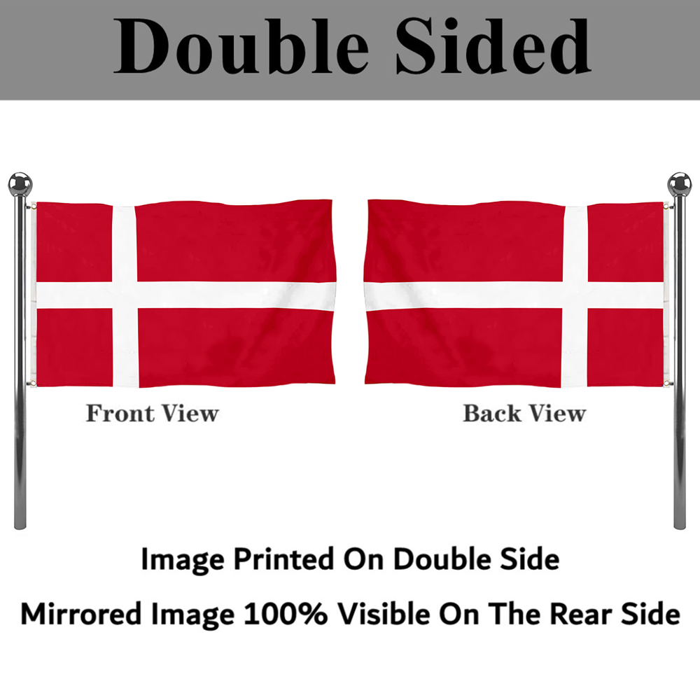 Fyon Denmark, Nebraska flag Banner