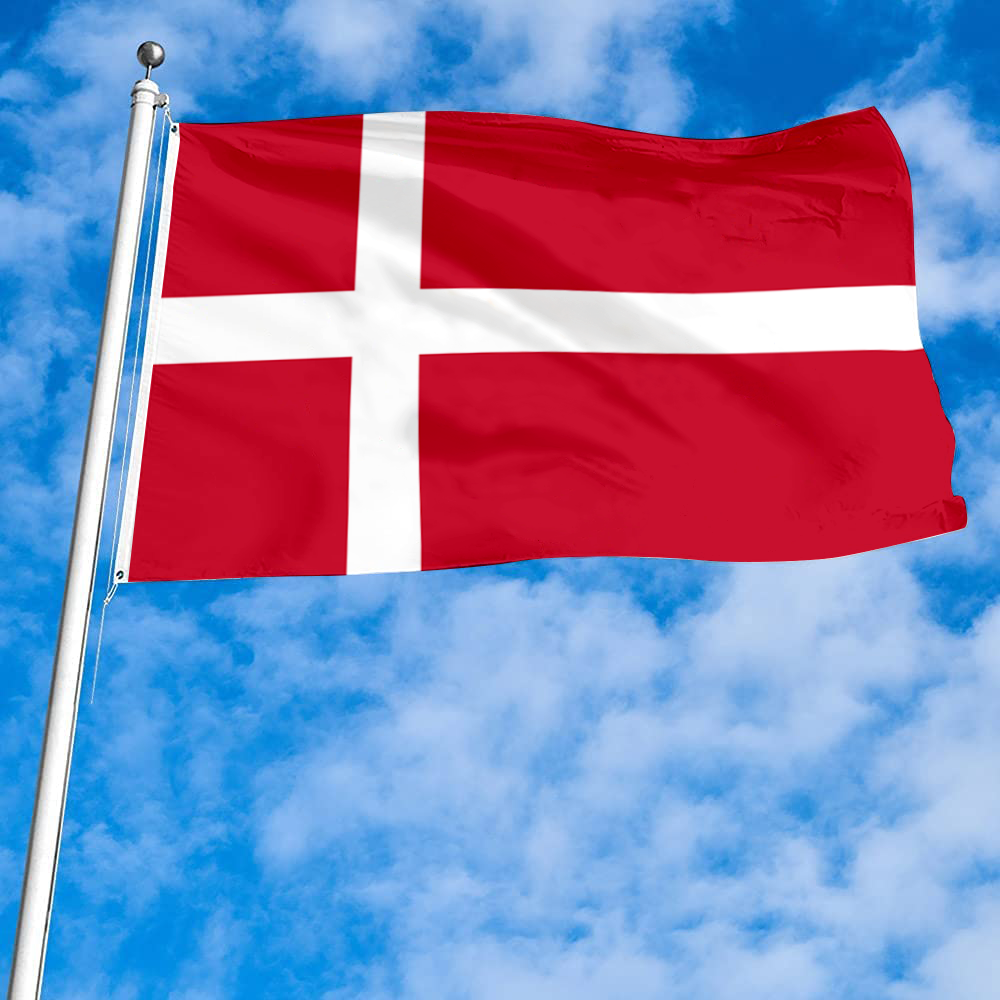 Fyon Denmark, Nebraska flag Banner