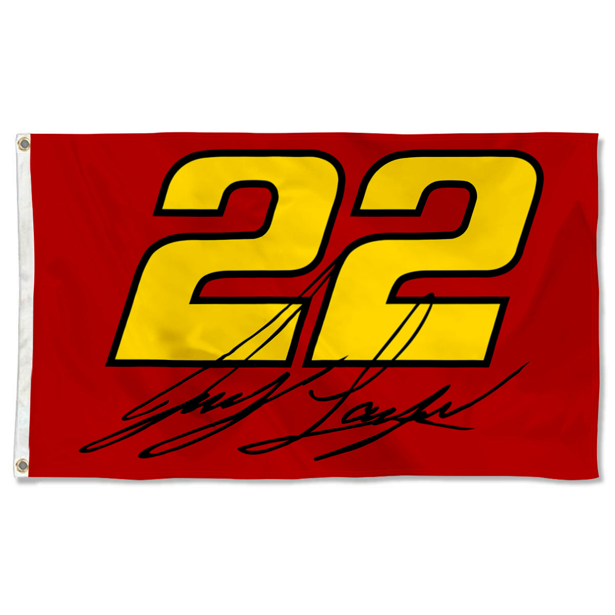 Fyon Denny Hamlin #22 Flag Banner