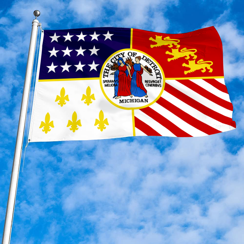 Fyon Detroit (1976–2000), Michigan flag Banner