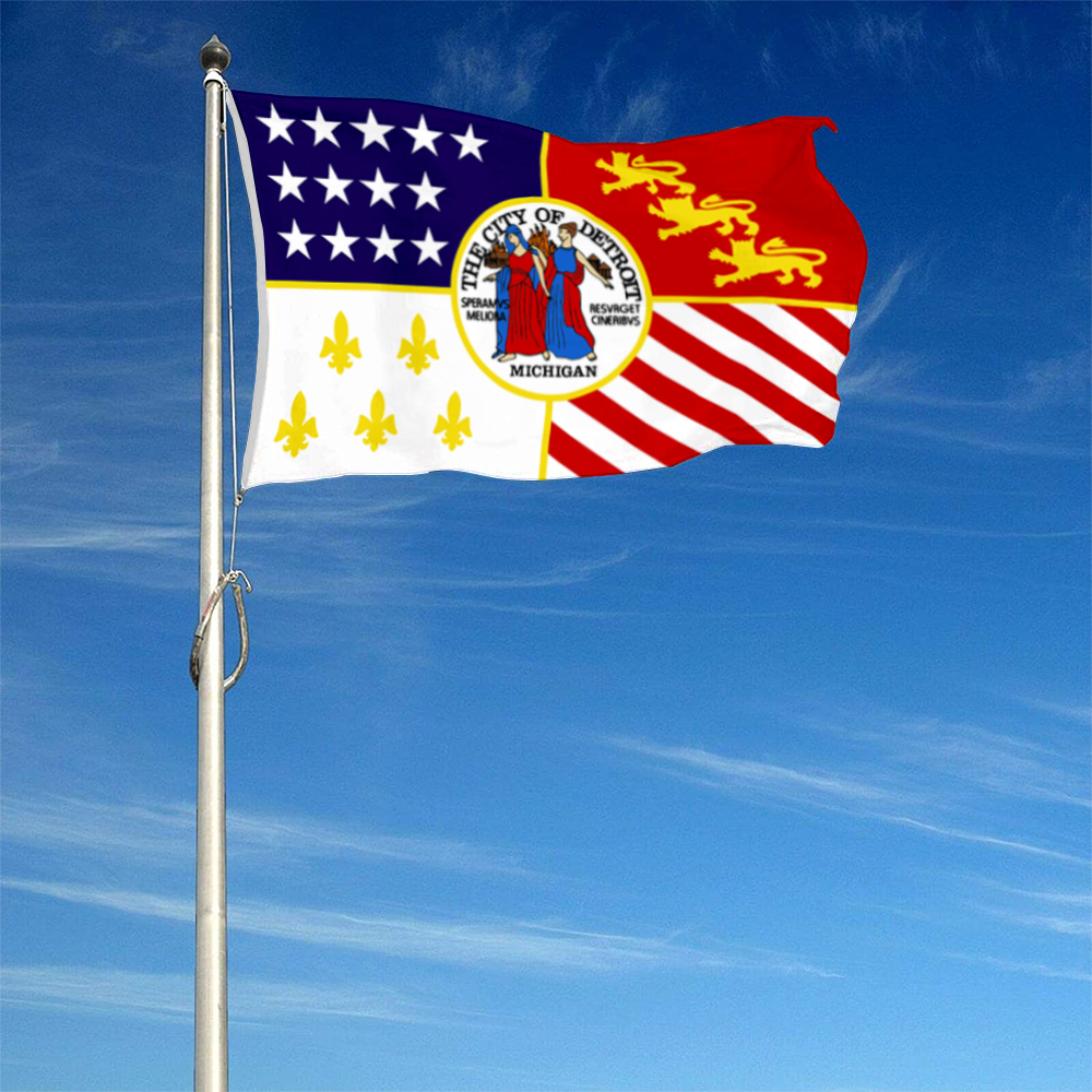 Fyon Detroit (1976–2000), Michigan flag Banner