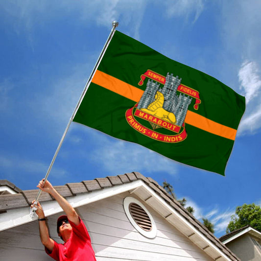 Fyon Devonshire and Dorset Regiment British Army Flag Indoor and Outdoor Banner