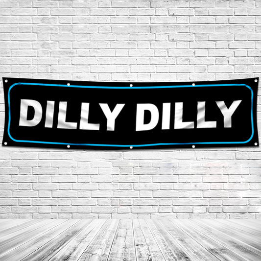 Fyon Dilly Dilly Beer Flag Banner 2x8 Feet