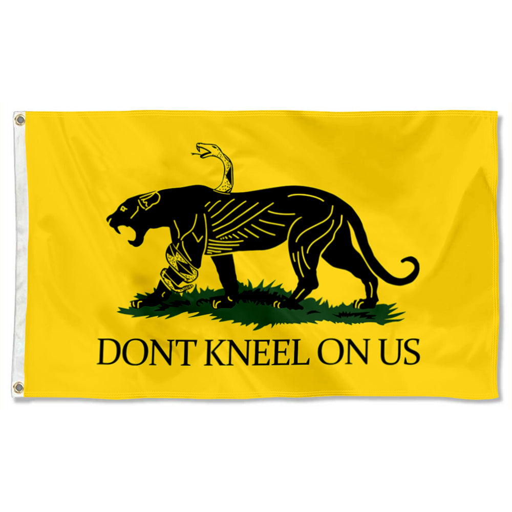 Fyon Don’t Kneel On Us Flag Banner