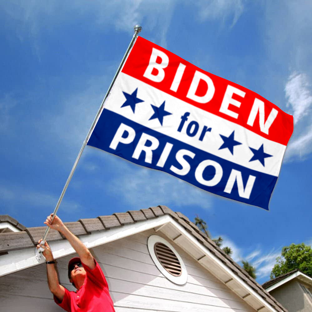 Fyon Donald Trump Flag Prison Indoor and Outdoor Banner