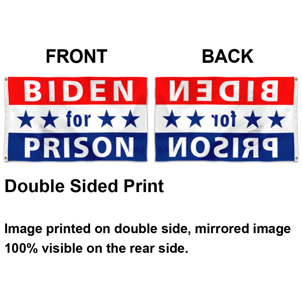 Fyon Donald Trump Flag Prison Indoor and Outdoor Banner