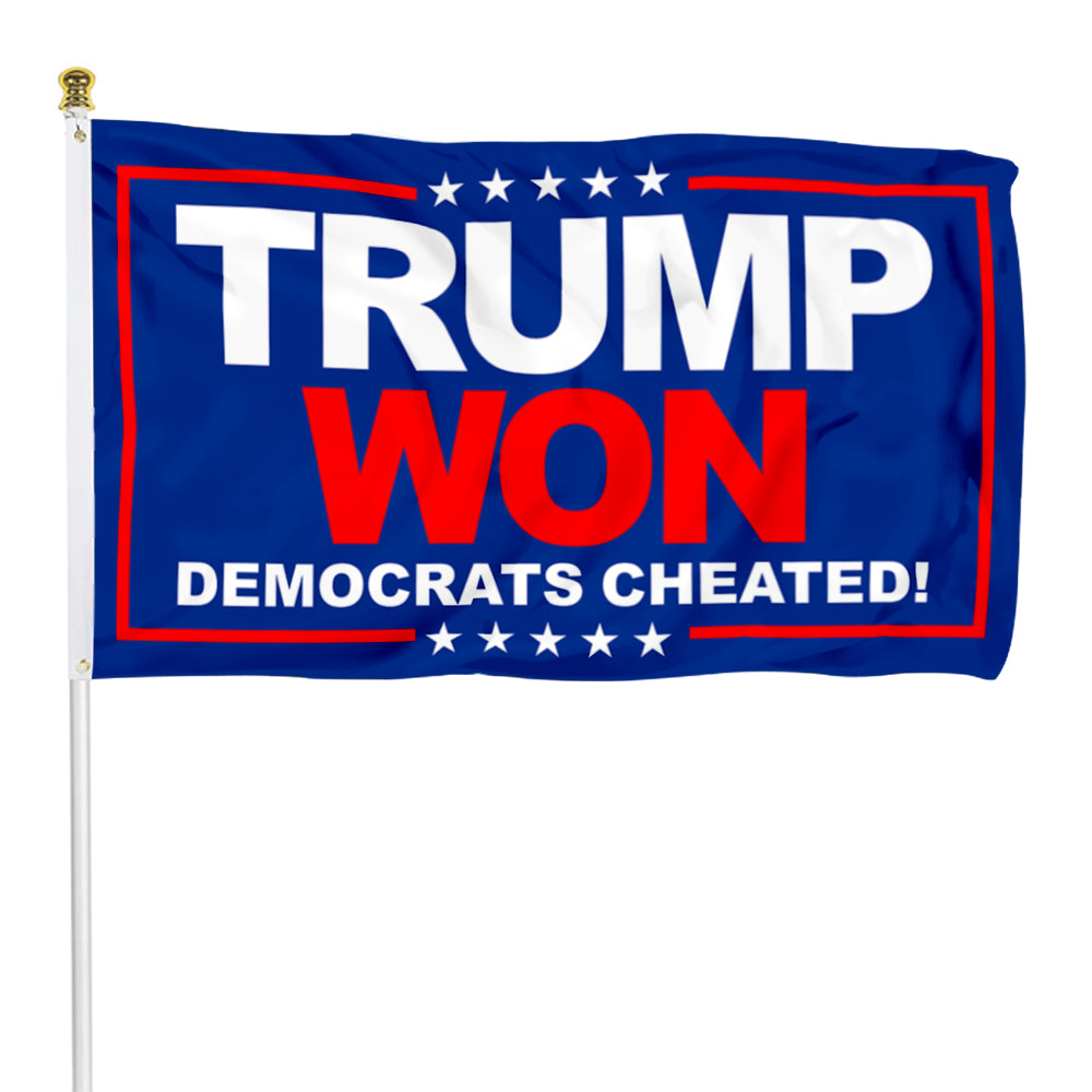 Fyon Donald Trump Won Flag Indoor and Outdoor Banner