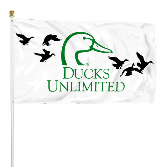 Fyon Ducks Unlimited Flag Banner