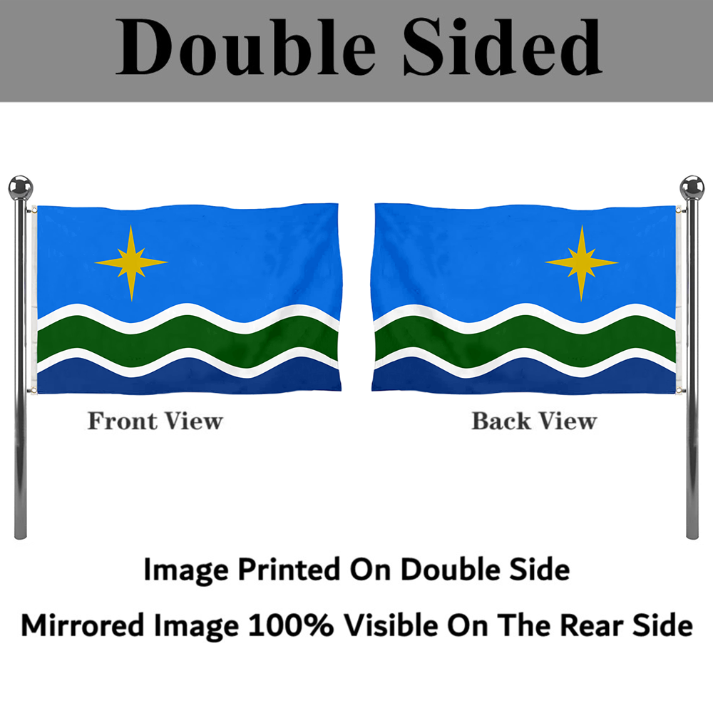 Fyon Duluth, Minnesota flag Banner