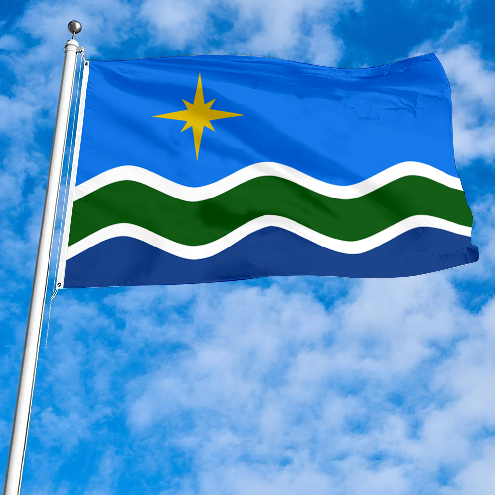 Fyon Duluth, Minnesota flag Banner