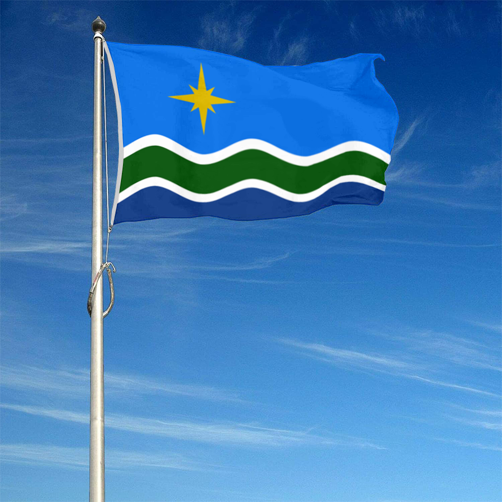 Fyon Duluth, Minnesota flag Banner