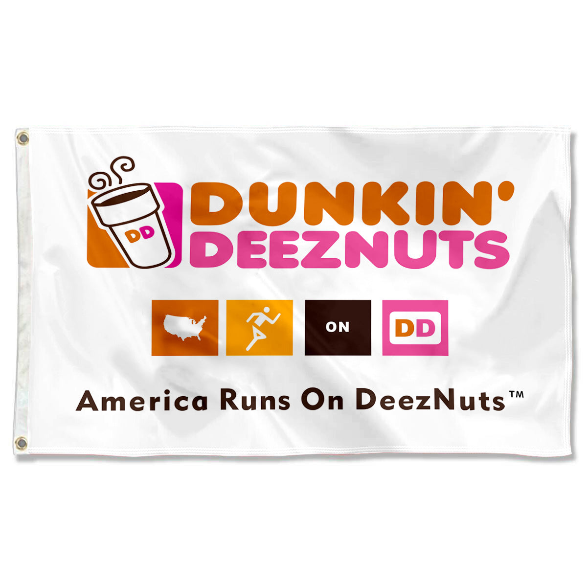 Fyon Dunkin Donuts Flag Indoor and outdoor banner