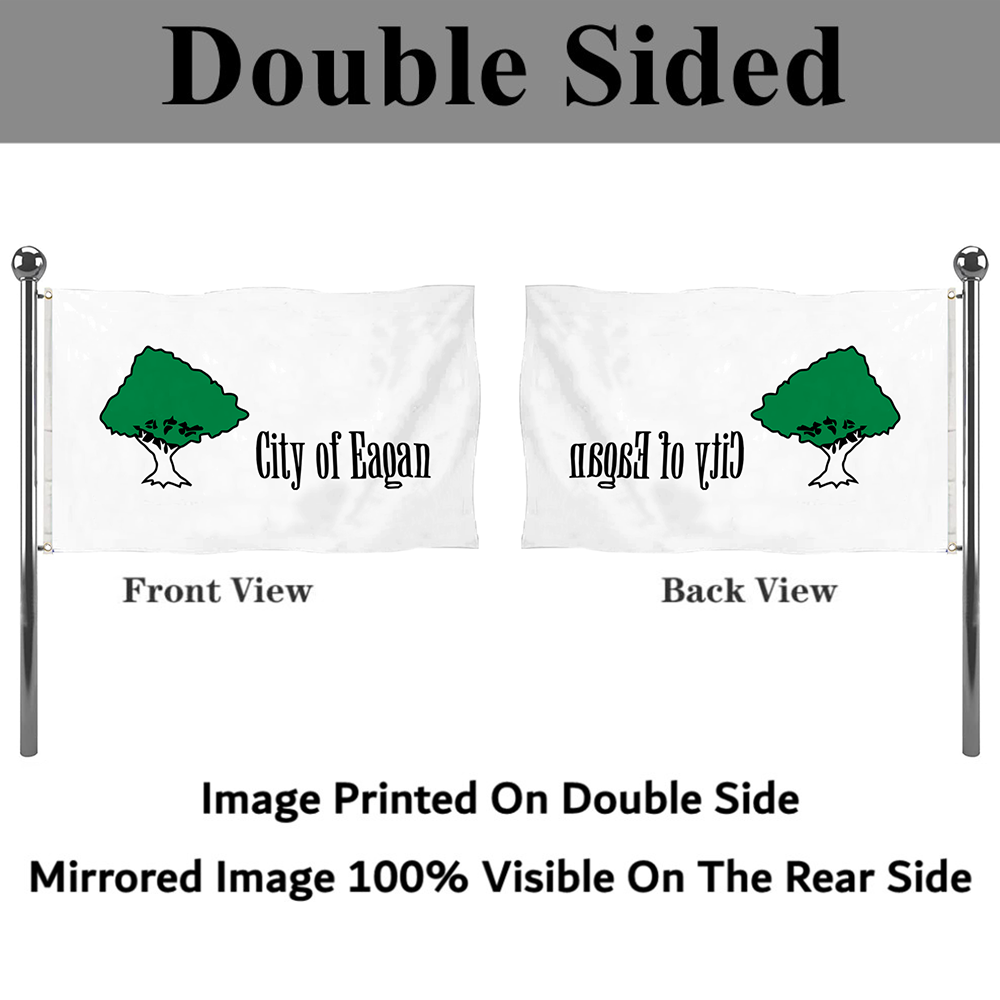 Fyon Eagan, Minnesota flag Banner