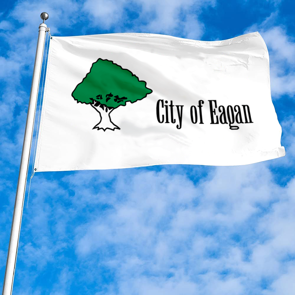 Fyon Eagan, Minnesota flag Banner
