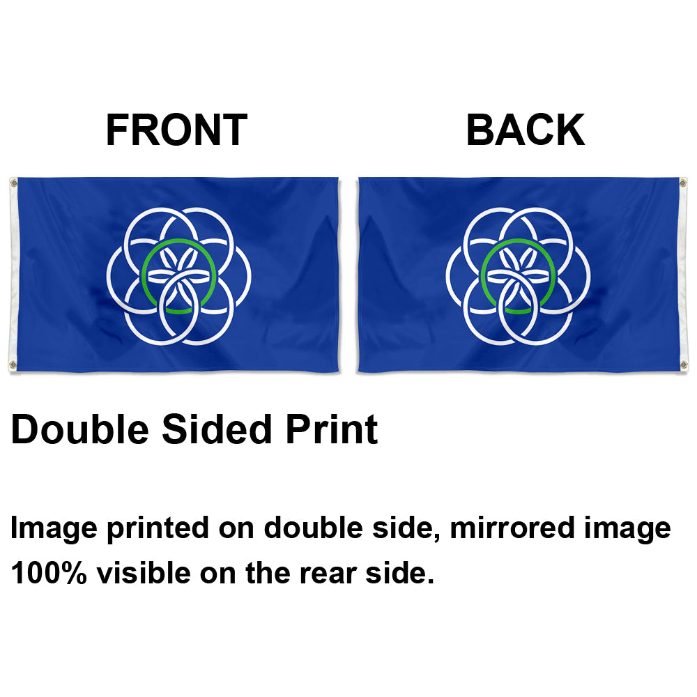 Fyon Earth Flag Banner