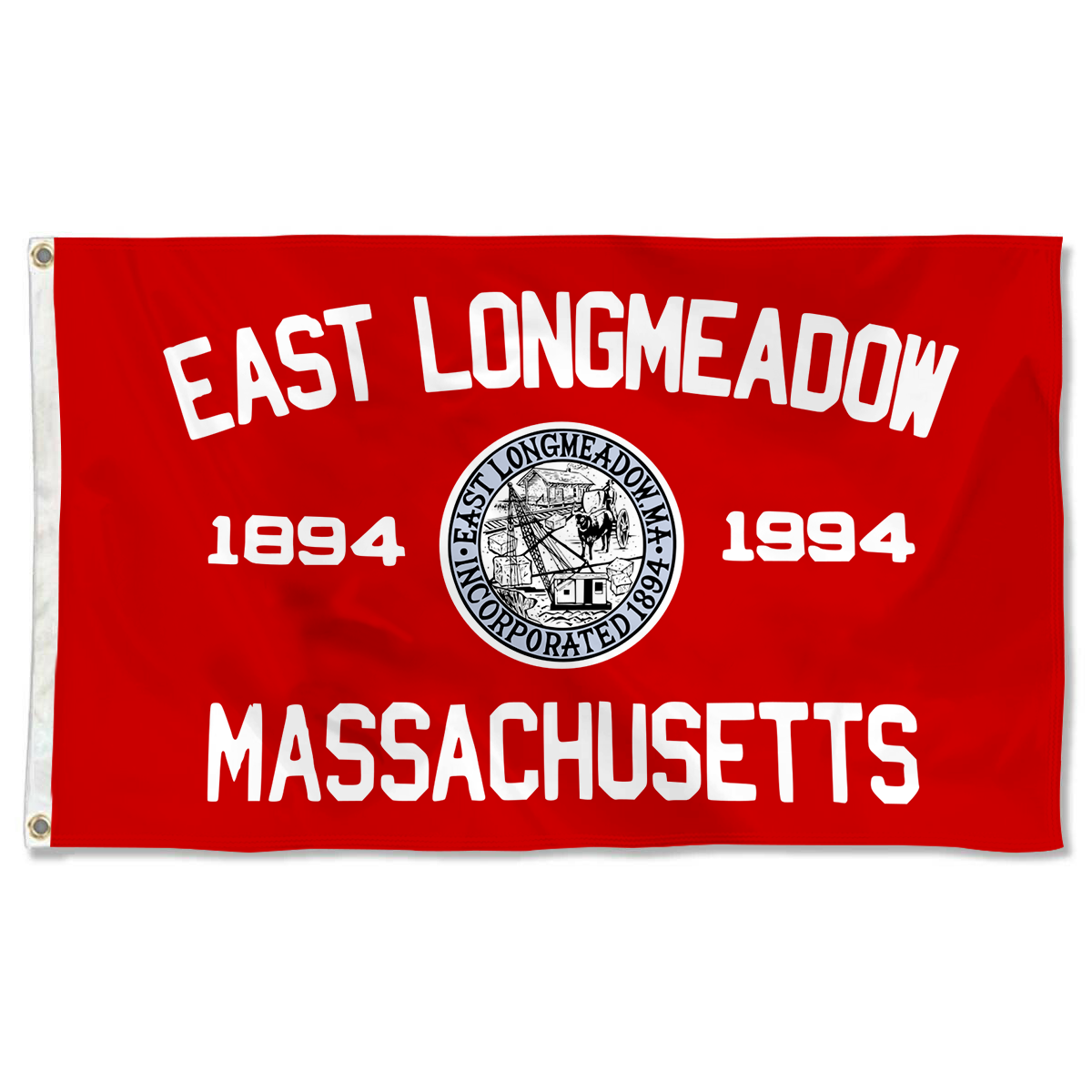 Fyon East Longmeadow, Massachusetts flag Banner