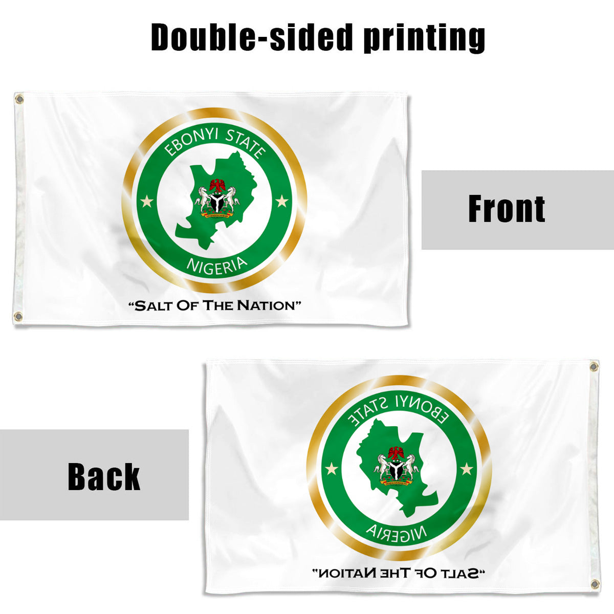 Fyon Ebonyi State, Nigeria flag Indoor and outdoor banner