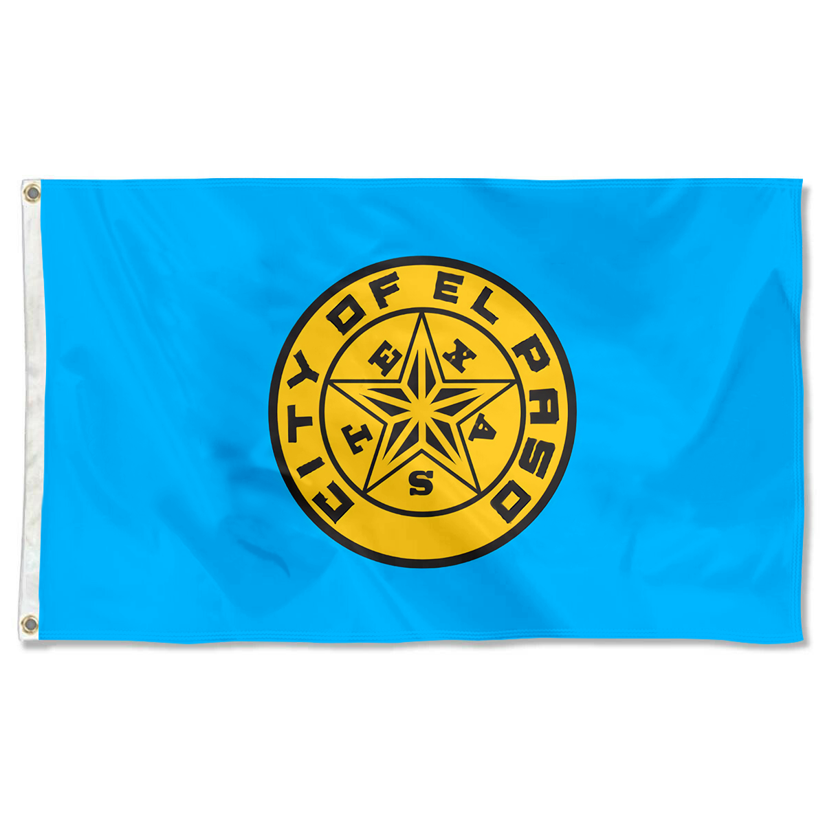 Fyon El Paso, Texas flag (1948-1960) Banner