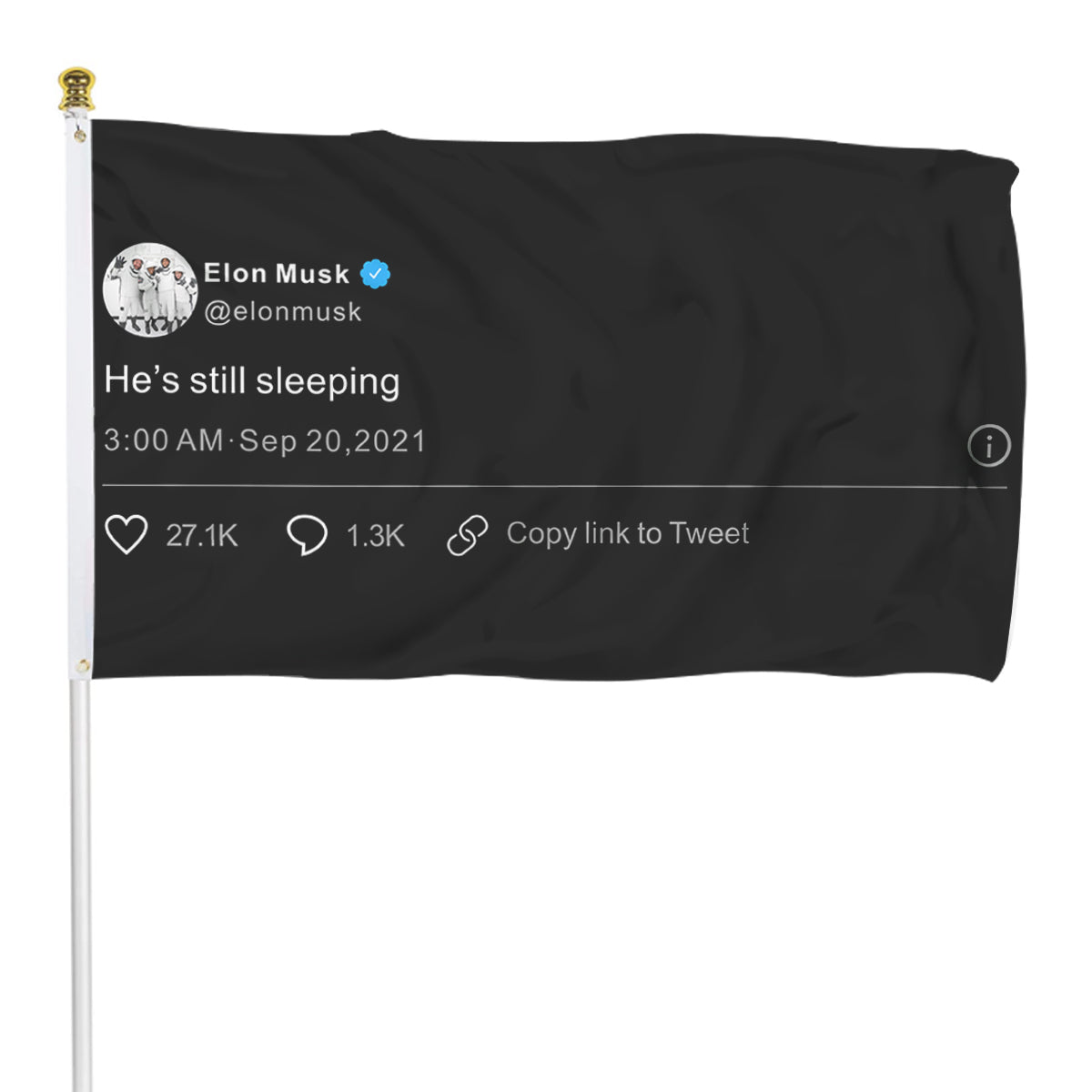 Fyon Elon Musk flag Indoor and outdoor banner
