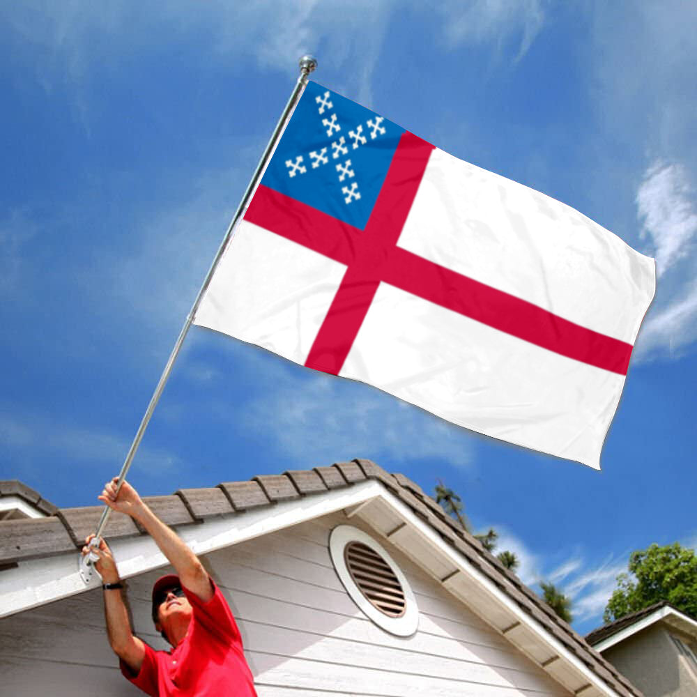 Fyon Episcopal Church in The United States of America Flag Banner