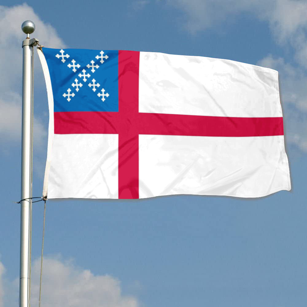 Fyon Episcopal Church in The United States of America Flag Banner