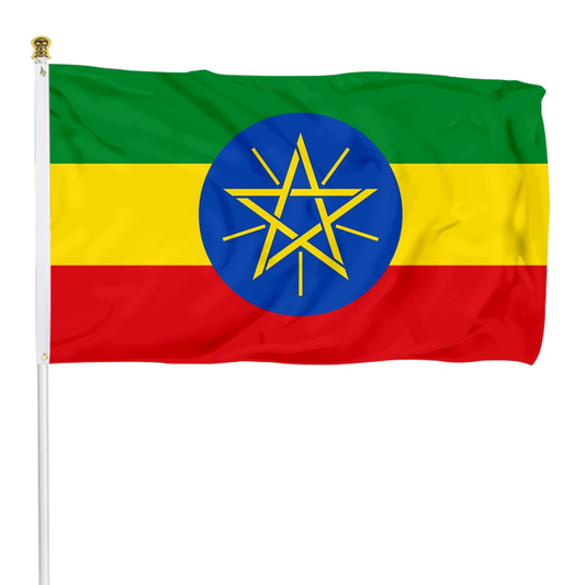 Fyon Ethiopia Flag Ethiopian National Indoor and outdoor banner