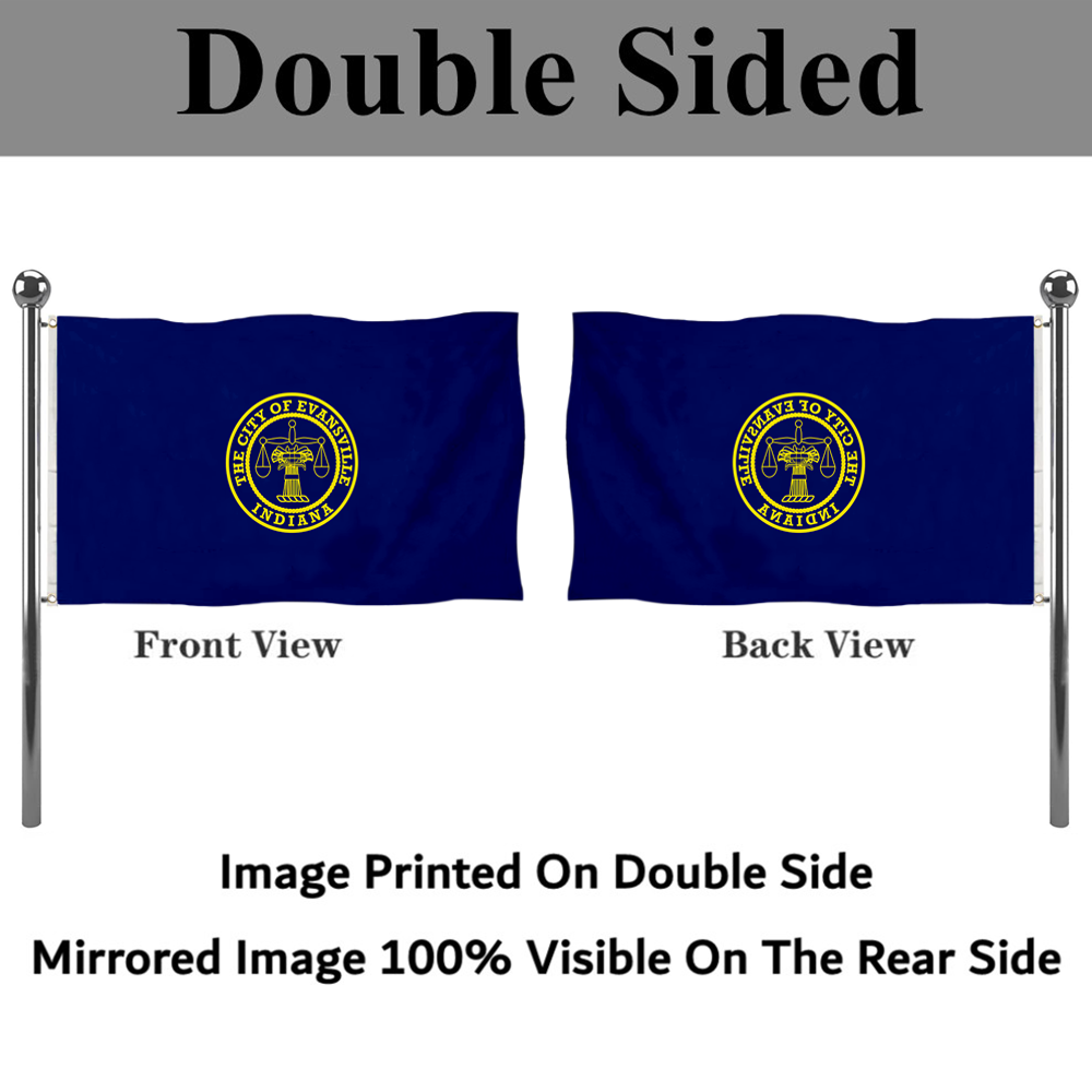 Fyon Evansville, Indiana flag Banner