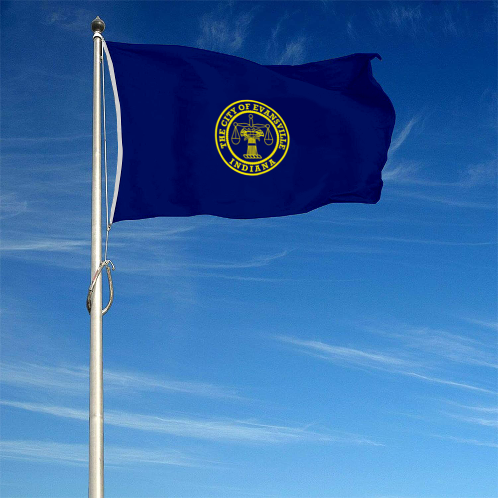 Fyon Evansville, Indiana flag Banner