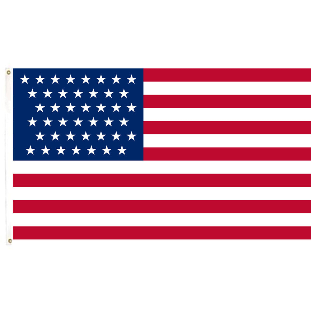 Fyon District of Alaska Flag July 4, 1884 – July 3, 1891 banner