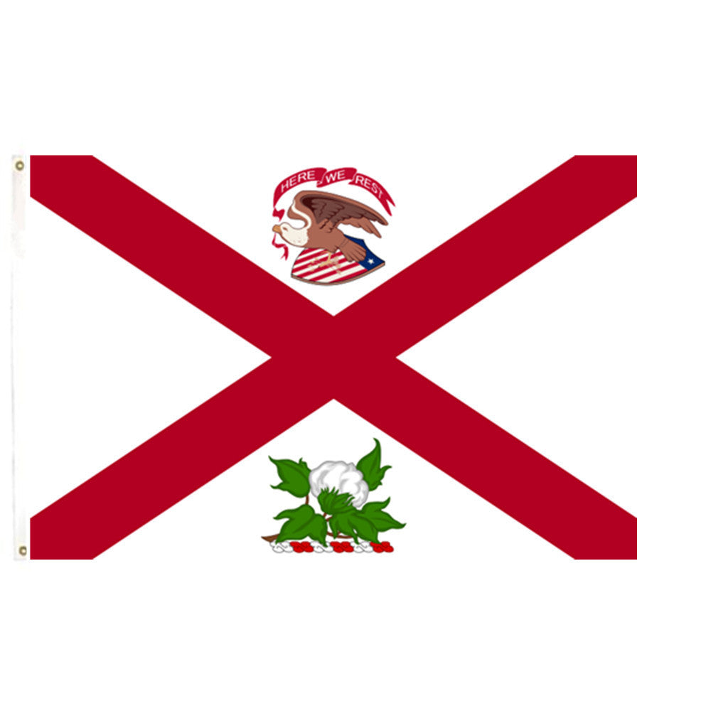 Fyon Standard of the Governor of Alabama Flag 1868–1939 banner