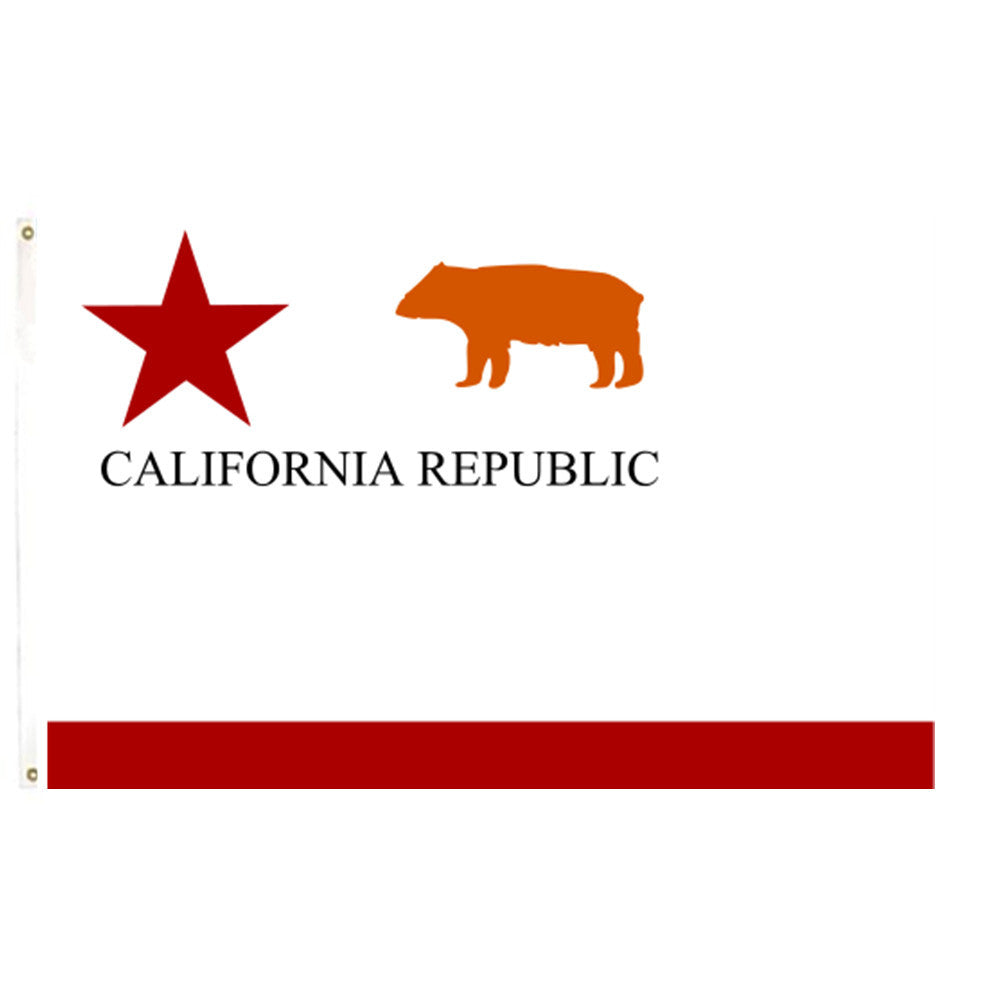 Fyon The State of California Flag Digital reproduction of Todd's Bear banner