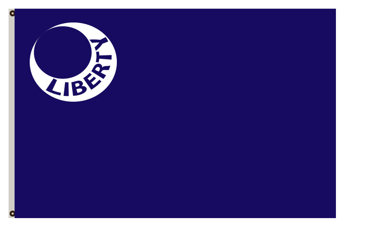 South Carolina Flag The Moultrie banner (also known as the Liberty Flag)