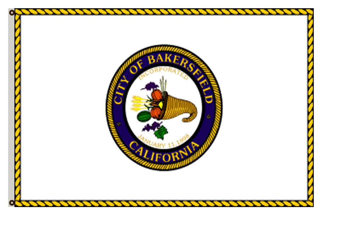 Fyon California banner City of Bakersfield Flag