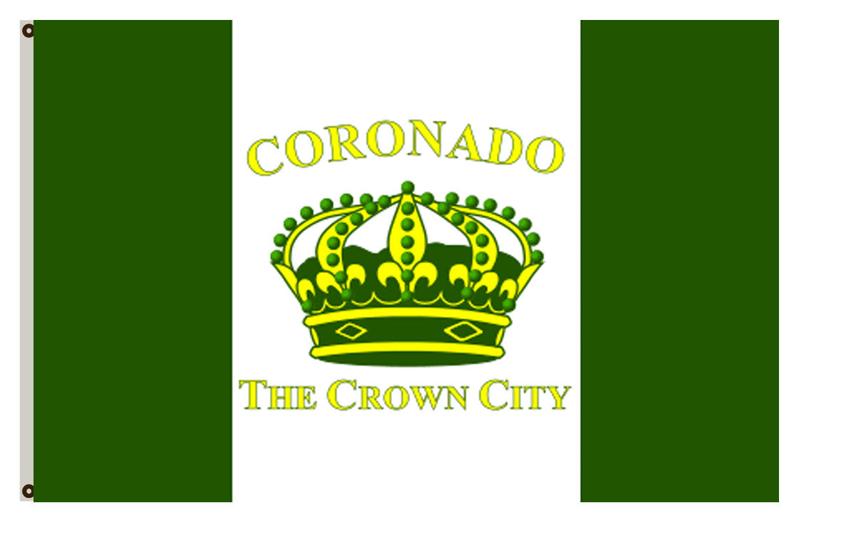 Fyon California banner City of Coronado Flag