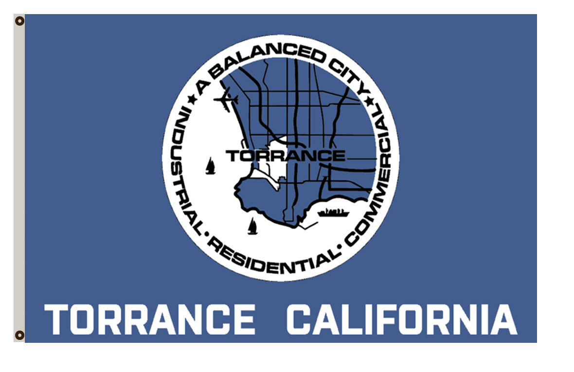 Fyon California banner City of Torrance Flag