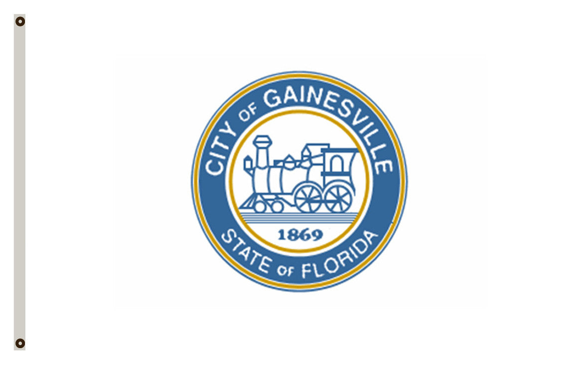 Fyon Florida banner City of Gainesville Flag