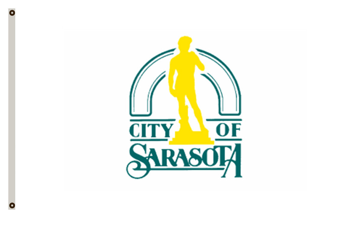 Fyon Florida banner City of Sarasota Flag
