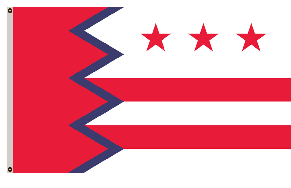Fyon Maine banner City of Washington Flag