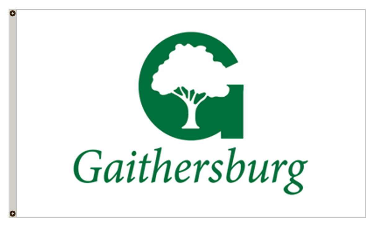 Fyon Maryland banner City of Gaithersburg Flag