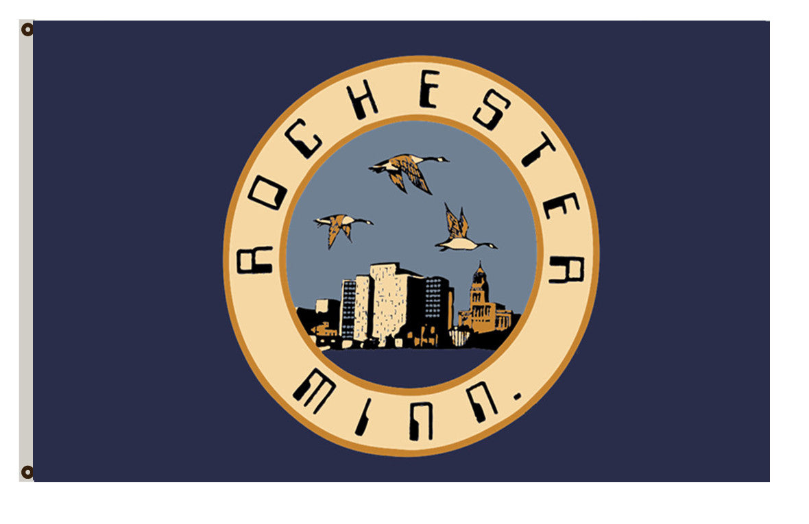 Fyon Minnesota banner City of Rochester Flag