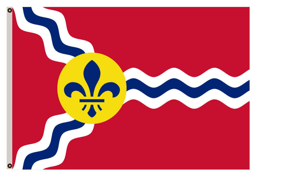 Fyon Missouri banner City of St. Louis Flag